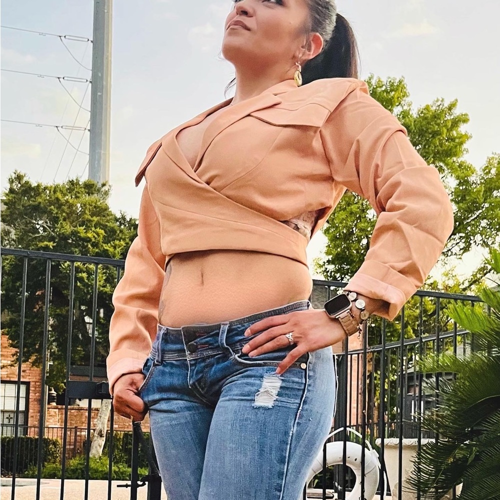Tangerine Blazer